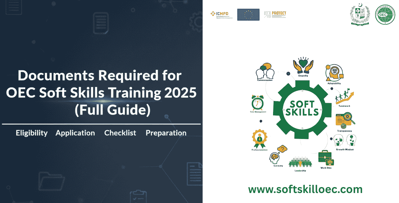 Documents Required for OEC Soft Skills Training